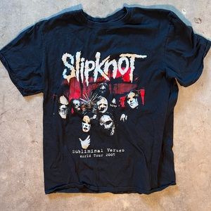 Slipknot metal band T shirt